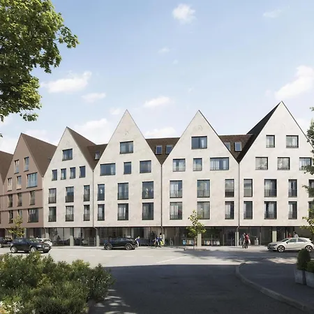 Apartment Zentrahome - Balkon Outlet Zentral Smarttv Business